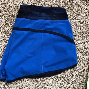 Lululemon speed shorts